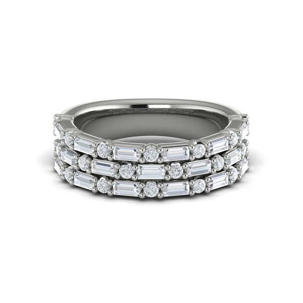 VLORA Diamond Ring in 14K White Gold with 1.38cts