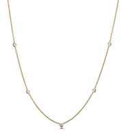 Memoire Dazzling Diamond by the Yard Necklace in 18k White Gold