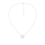 Diamond Necklace in 14k White Gold