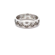 Plateau Jewelers Kumiko Wedding Band in 14k White Gold