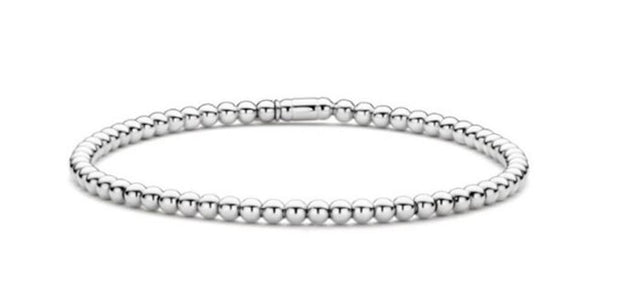 Hulchi Belluni Stretch Bracelet in 18k White Gold