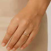 Plateau Jewelers Kumiko Wedding Band in 14k Yellow Gold