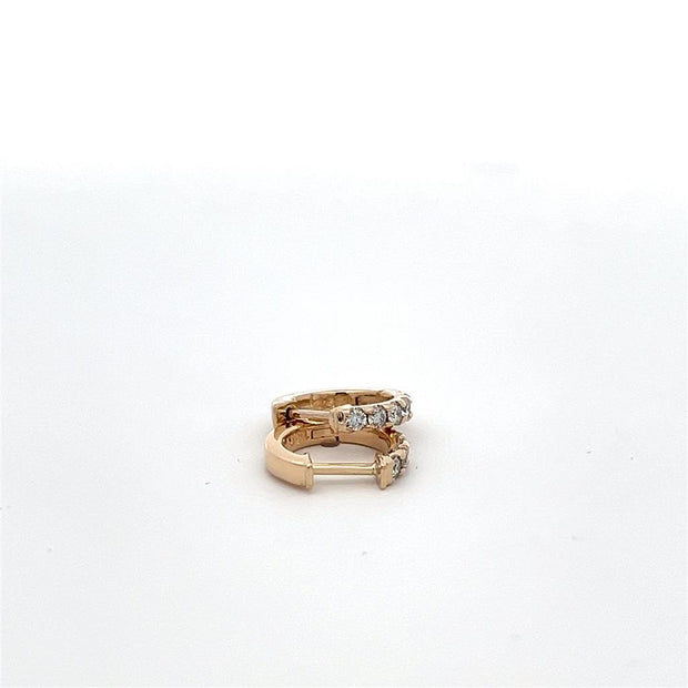 Plateau Jewelers Small Hoop Earring in 14k Yellow Gold