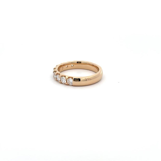 Plateau Jewelers Contour Band in 14k Yellow gold. .904 ct.