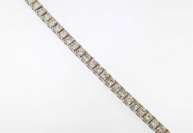 8 ct. Princess Cut Diamond Tennis Bracelet