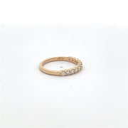 Plateau Jewelers Diamond Band in 14k Yellow Gold. .51 ct.