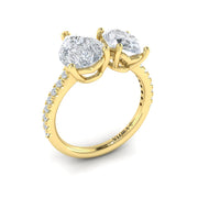 Vlora Bridal Two-Stone Engagement Ring