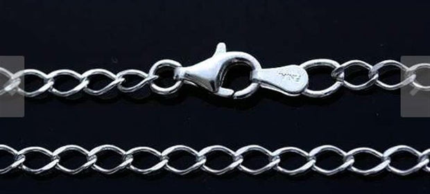 18" Cable Chain in Sterling Silver