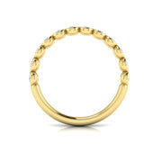 Vlora Bridal Stackable Band featuring 0.39 total carats of accent diamonds