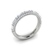 Vlora Bridal Stackable Band featuring 0.69 total carats of accent diamonds