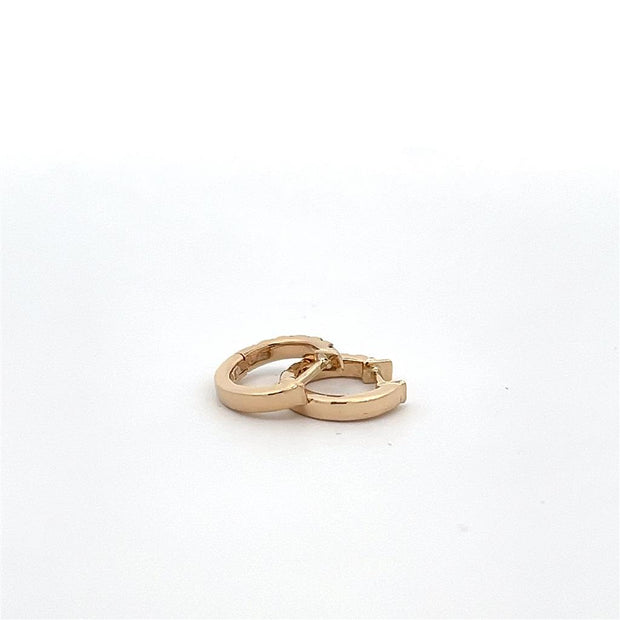 Plateau Jewelers Small Hoop Earring in 14k Yellow Gold