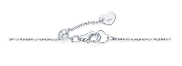 Hearts On Fire Aerial Dewdrop Bracelet in 18k white gold .47 ct.