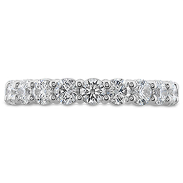 Hearts On Fire Signature Diamond 11-stone Band in 18K White Gold with 2.05ctw