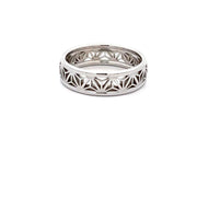 Plateau Jewelers Kumiko Wedding Band in 14k White Gold