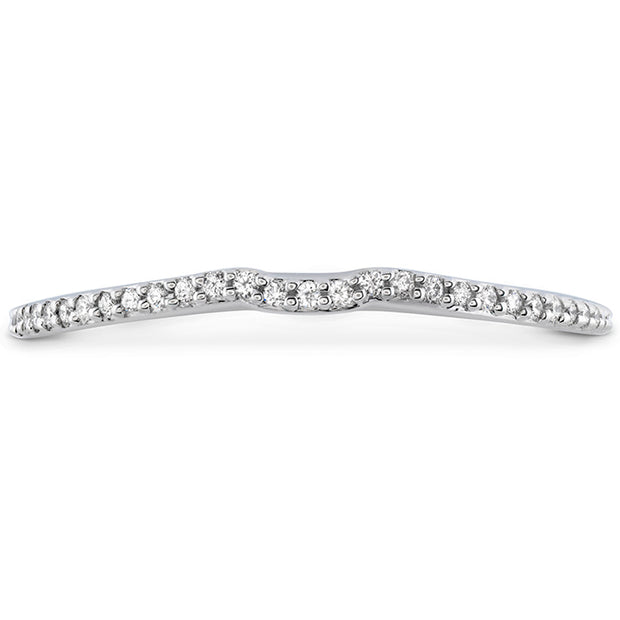 0.09 ctw. Camilla Band to match Split Shank in 18K White Gold