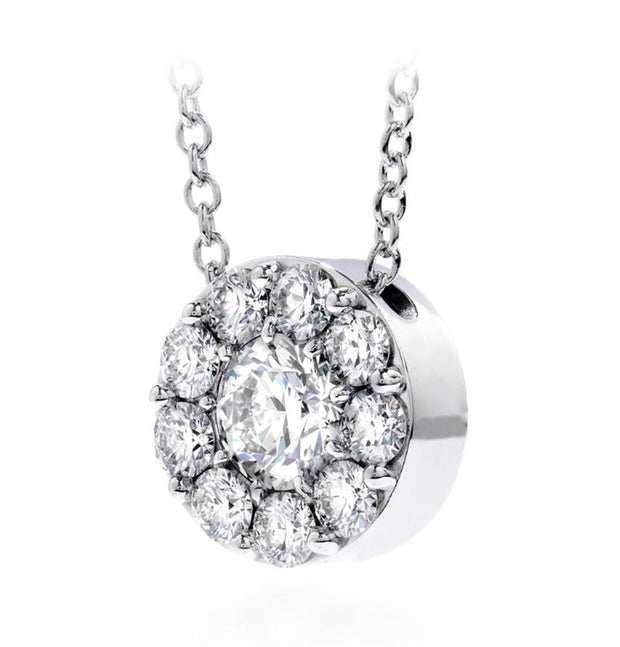 Hearts On Fire Fulfillment Necklace in 18k Yellow Gold. .22-.28 ctw