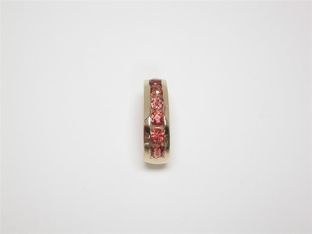 Small Kids Keepsake with Garnet in 14k yellow gold.