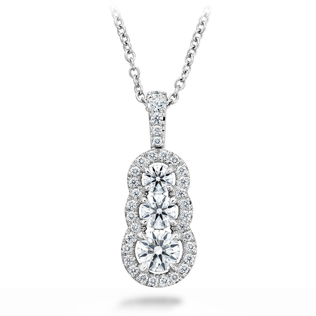 0.77 ctw. Aurora Pendant - Small in Platinum