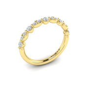 Vlora Diamond Band in 14k Yellow Gold