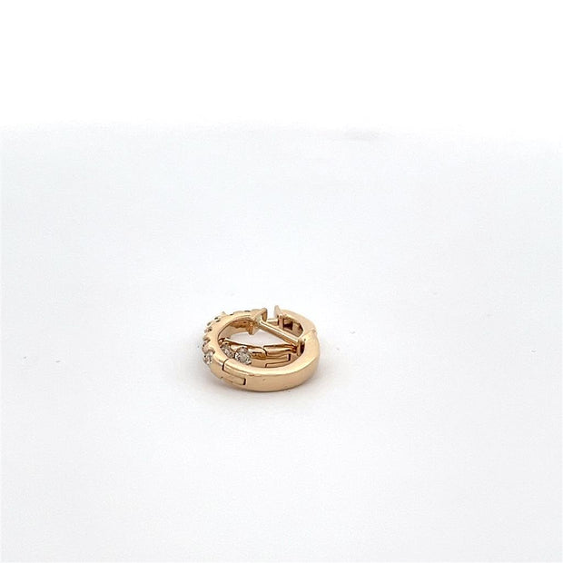 Plateau Jewelers Small Hoop Earring in 14k Yellow Gold