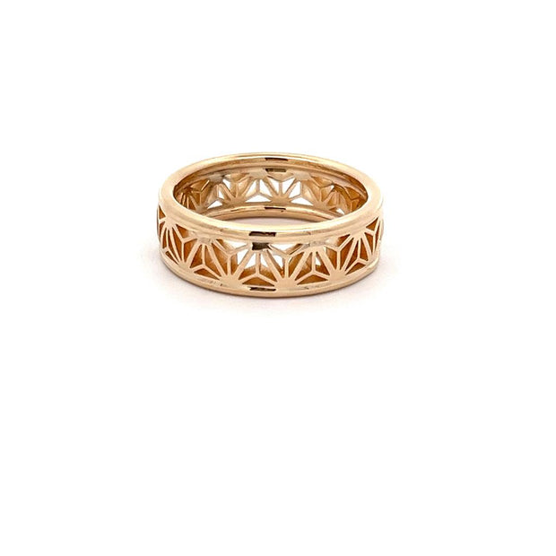 Plateau Jewelers Kumiko Wedding Band in 14k Yellow Gold