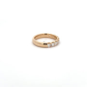 Plateau Jewelers Contour Band in 14k Yellow gold. .904 ct.