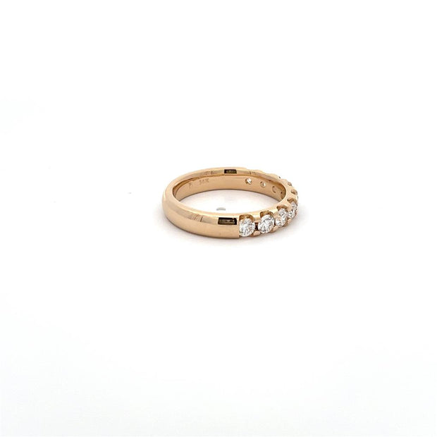 Plateau Jewelers Contour Band in 14k Yellow gold. .904 ct.