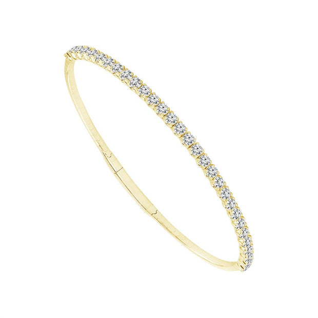 IDD Flexie Diamond Bracelet in 14k Yellow Gold
