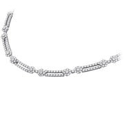11.8 ctw. Beloved Double Link Necklace in 18K White Gold