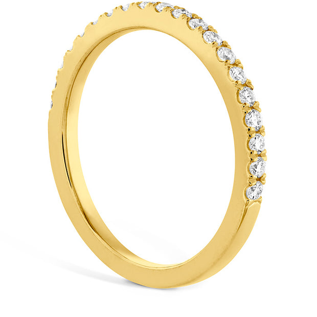 0.28 ctw. Cali Chic Band Matches SplitShank DER in 18K Yellow Gold