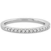0.18 ctw. Camilla Diamond Band in 18K White Gold
