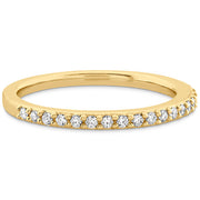 0.18 ctw. Camilla Diamond Band in 18K Yellow Gold