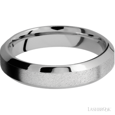 5 mm wide High Bevel Cobalt Chrome band.