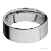 8 mm wide Flat Cobalt Chrome band.