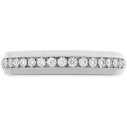 0.5 ctw. Coupled Eternity Band 4mm in Platinum