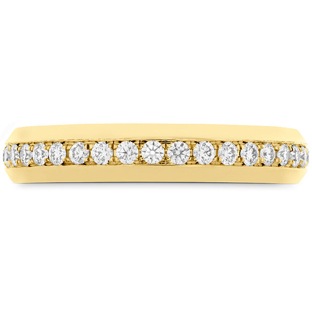 0.5 ctw. Coupled Eternity Band 4mm in 18K Yellow Gold