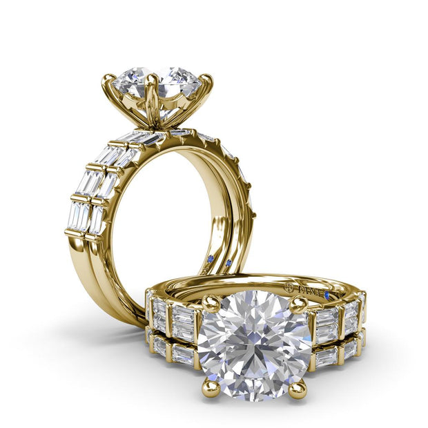 Fana 14k Yellow Gold Diamond Band .45ctw