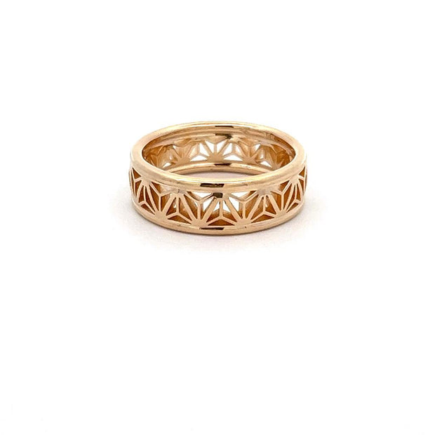 Plateau Jewelers Kumiko Wedding Band in 14k Yellow Gold