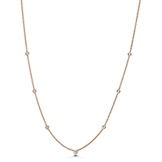 Memoire Cascade 7-Stone Diamond Necklace