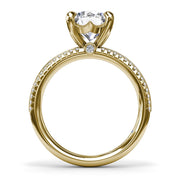 Fana Diamond Engagement Ring In 14K Yellow Gold