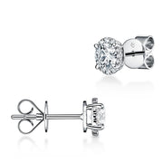 Hearts on Fire Elipse Diamond Earrings with 1.05ctw