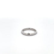 Plateau Jewelers Contour Prong Diamond Band in 14k White Gold. .50 ct