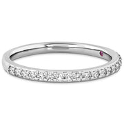0.19 ctw. Behati Say It Your Way Matching Band in 18K White Gold