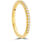 0.19 ctw. Behati Say It Your Way Matching Band in 18K Yellow Gold
