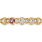 0.57 ctw. Behati Beaded Band with Sapphires in 18K Yellow Gold