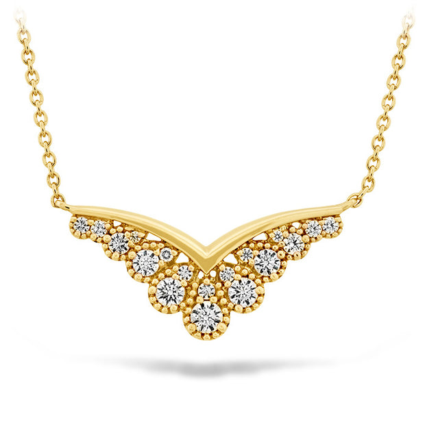 0.35 ctw. Behati Silhouette Power Pendant in 18K Yellow Gold