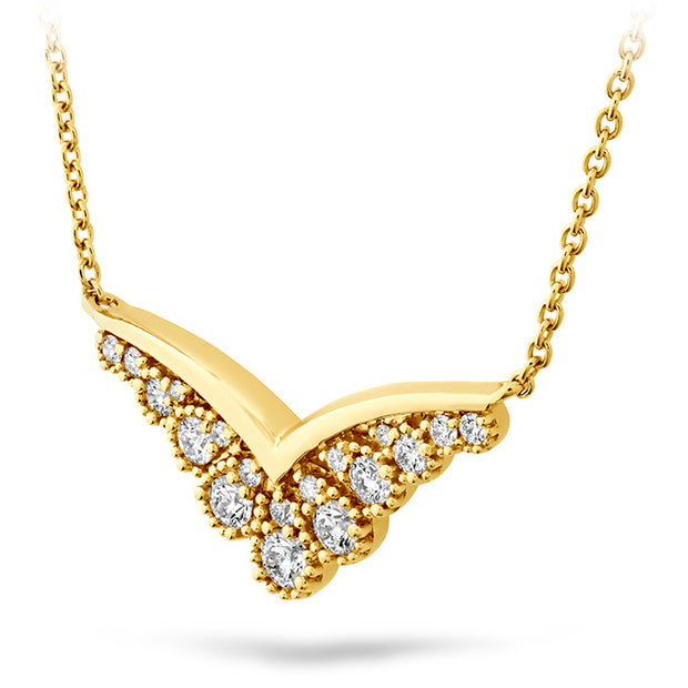 0.35 ctw. Behati Silhouette Power Pendant in 18K Yellow Gold